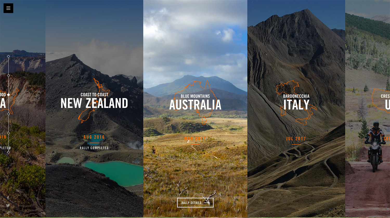 KTM-Adventure-Rally-Microsite