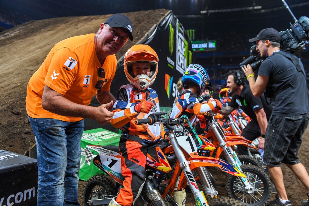 KTM Challenge 2018 SX Open - Sydney Australian Supercross Championships Qudos Bank Area / Sydney Aus Saturday Nov 10th 2018 © Sport the library/ Jeff Crow / AME